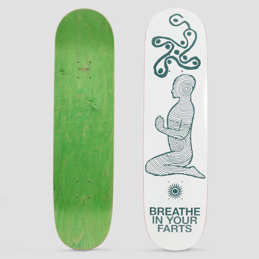 Quasi 8.25 Namaste Skateboard Deck Green