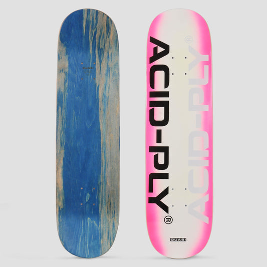 Quasi 8.5 Technology Two Skateboard Deck Pink