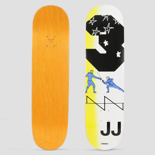 Quasi 8.5 Johnson Prize Skateboard Deck Yellow