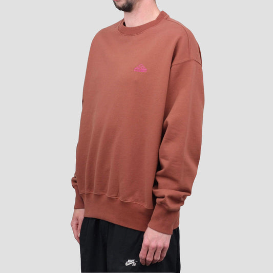 Paccbet Embroidered Crew Brown