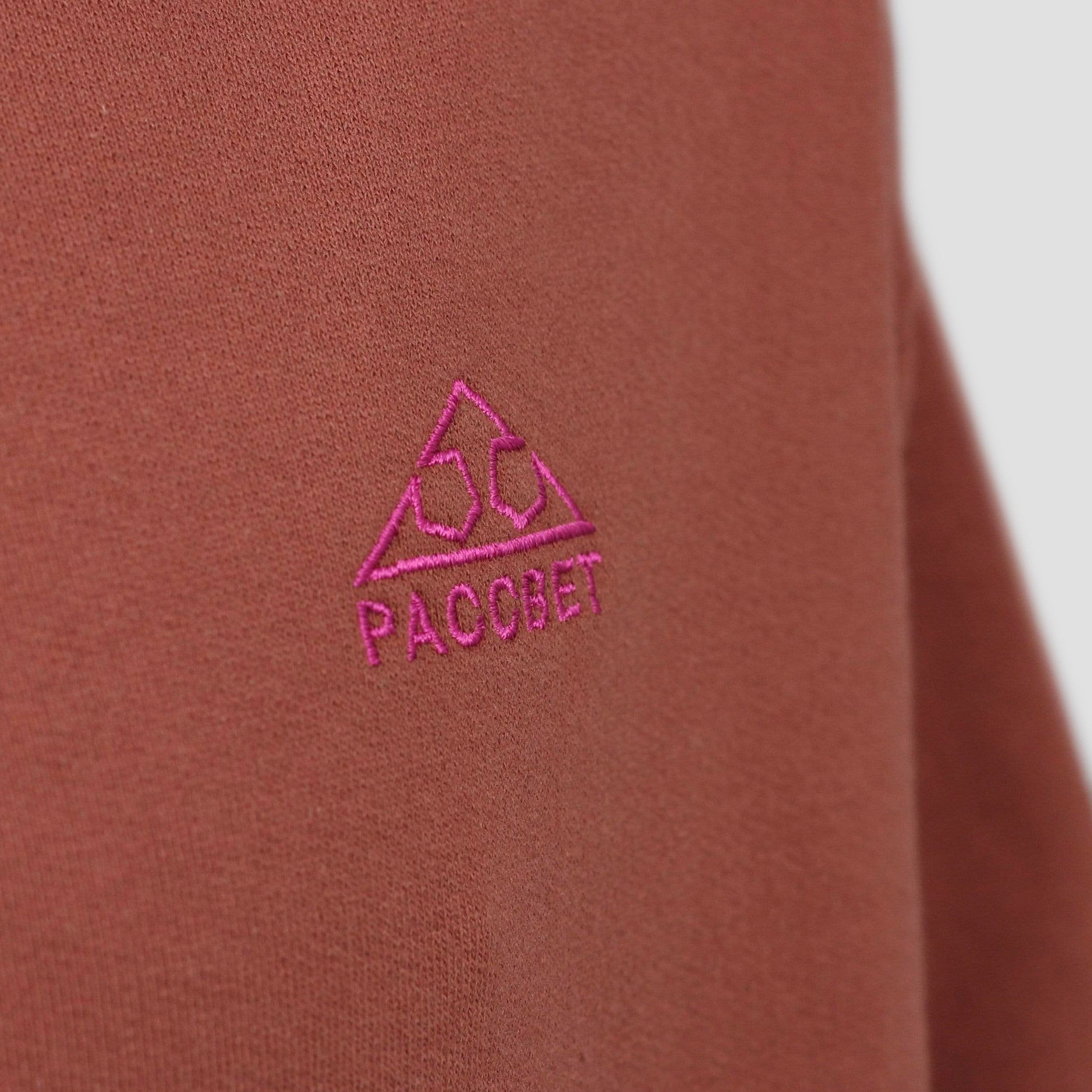 Paccbet Embroidered Crew Brown