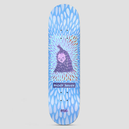 Real 8.25 Nicole Echoes True Fit Skateboard Deck Blue