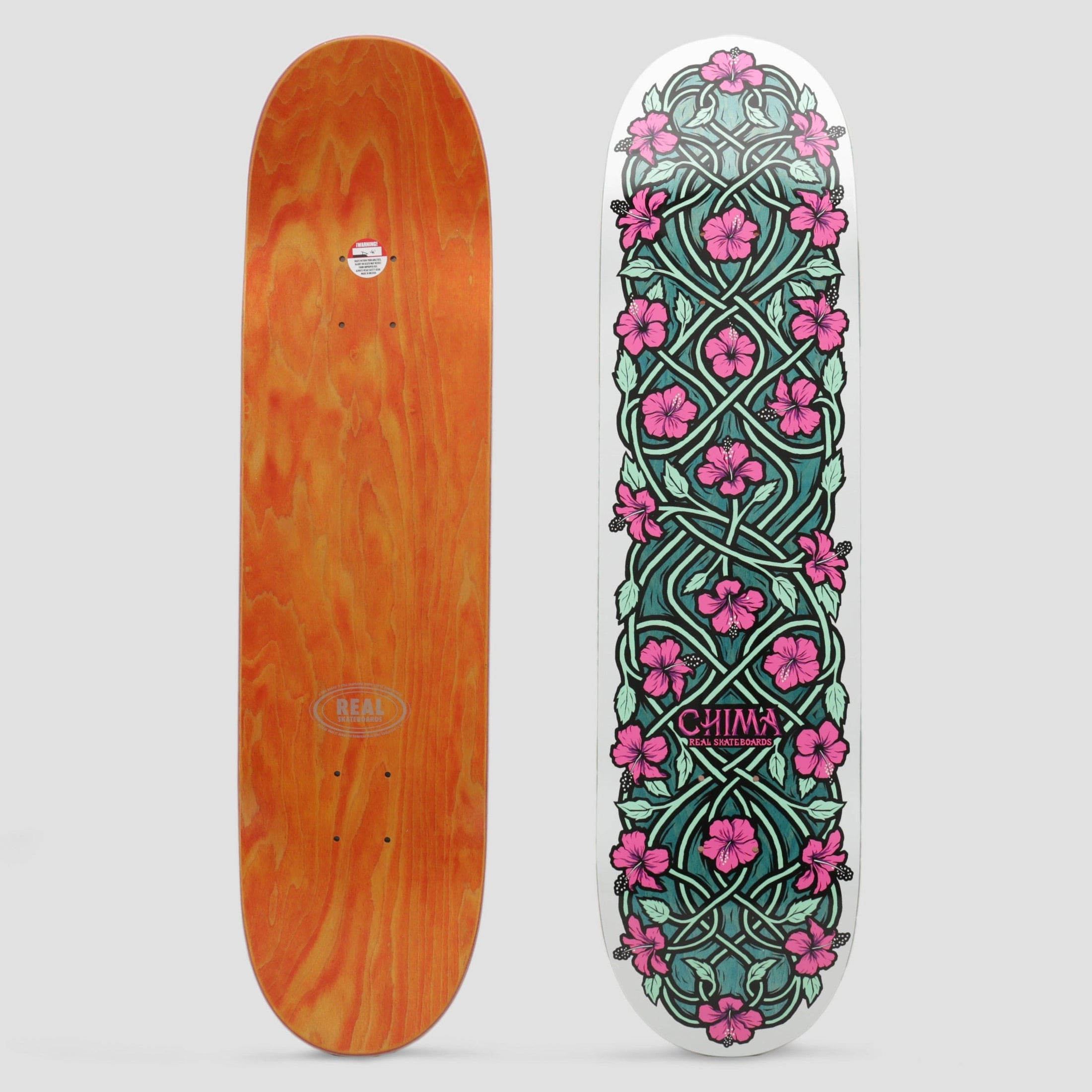 Real 8.06 Chima Intertwined Skateboard Deck