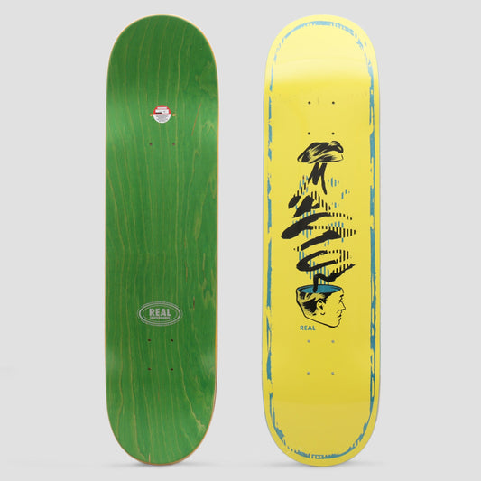 Real 8.06 Mason Head Lifter Skateboard Deck Yellow