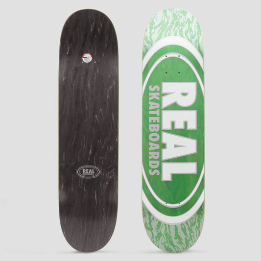 Real 8.06 Team Oval Pearl Patterns Skateboard Deck