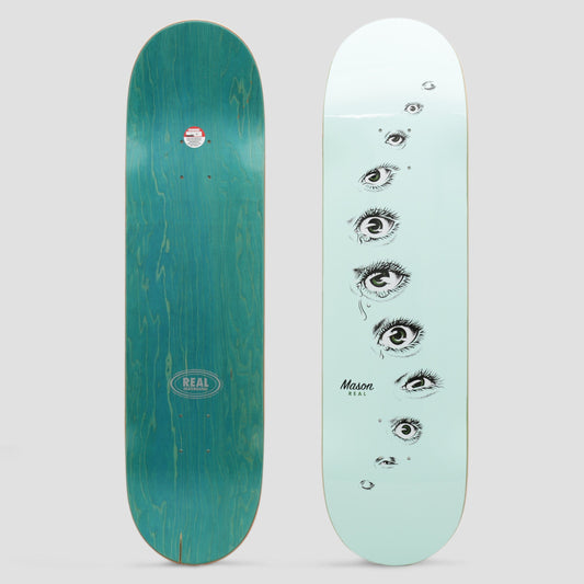 Real 8.28 Mason Eyes Skateboard Deck