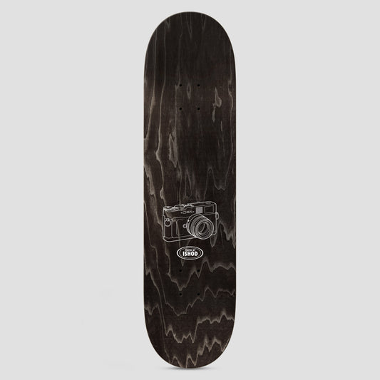 Real 8.3 Ishod Photos Twin Tail Slick Skateboard Deck Black