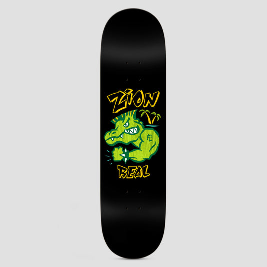 Real 8.5 Zion Bad Gator Heavy Weight Skateboard Deck Black