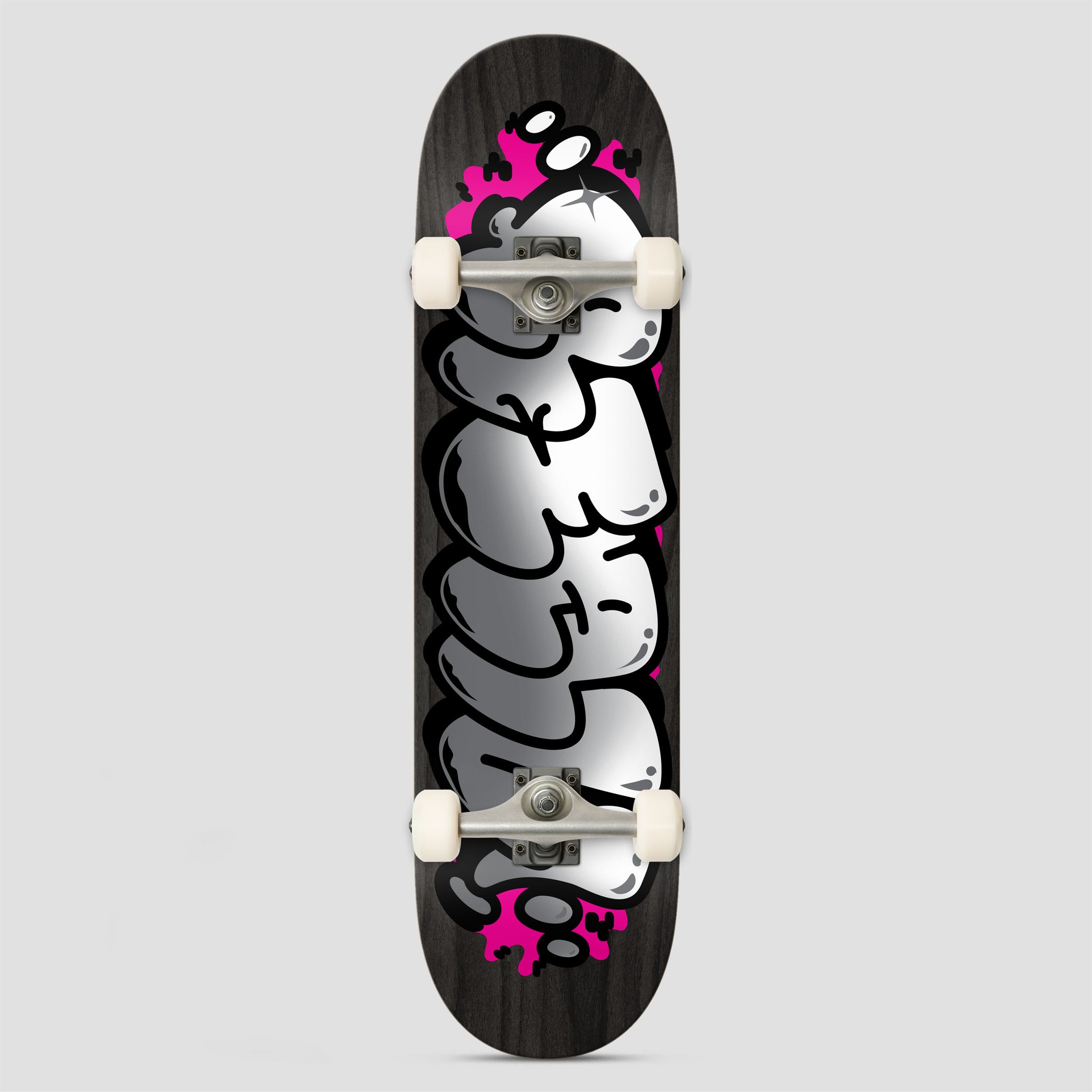 Real 8.5 Bubble Letter Complete Skateboard Foil