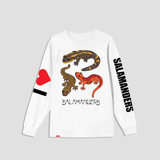 Jacuzzi Salamander Long sleeve T-Shirt White