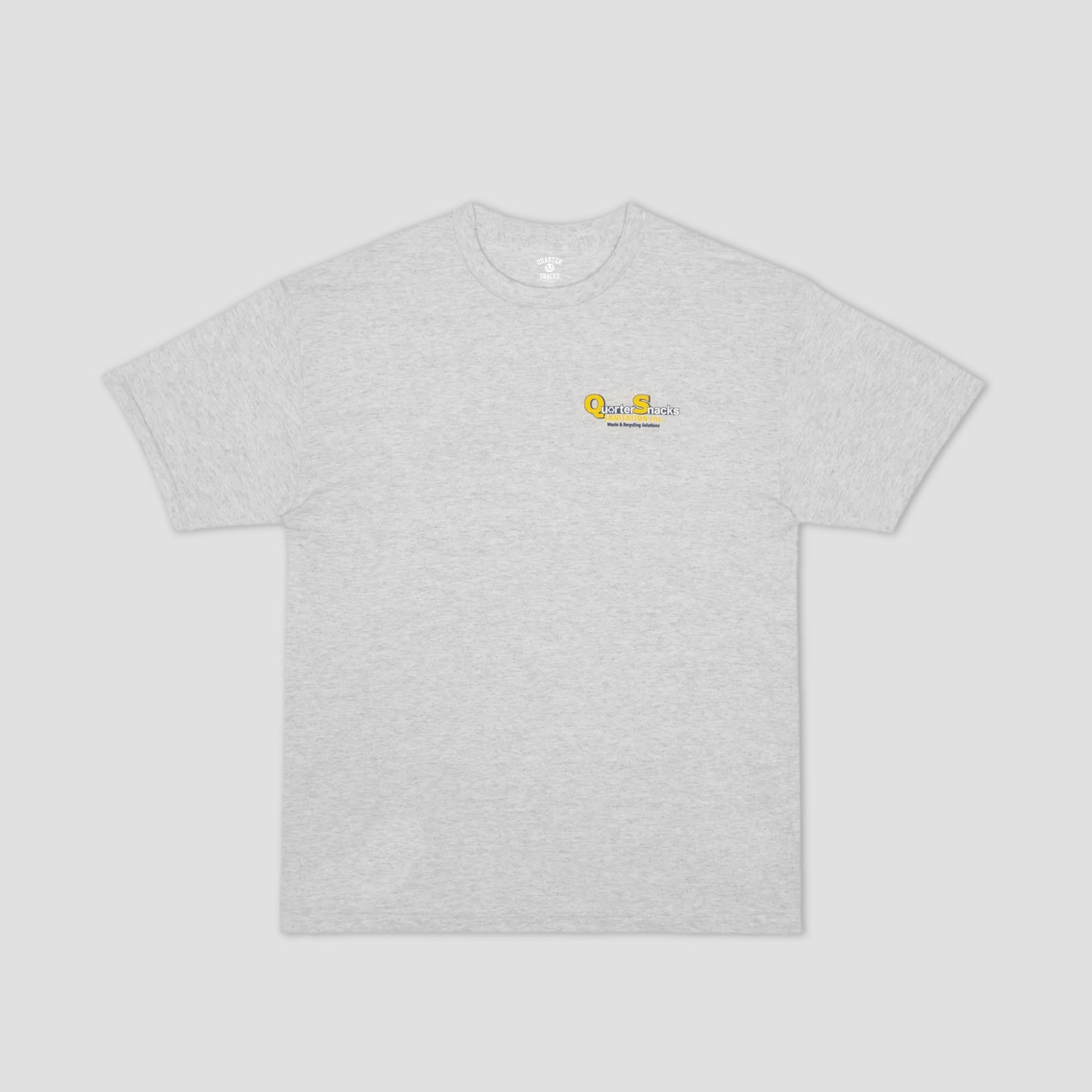 Quartersnacks Sanitation T-Shirt Ash Grey