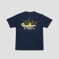 Load image into Gallery viewer, Quartersnacks Sanitation T-Shirt Navy
