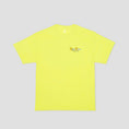 Load image into Gallery viewer, Quartersnacks Sanitation T-Shirt Neon Yellow
