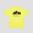 Load image into Gallery viewer, Quartersnacks Sanitation T-Shirt Neon Yellow
