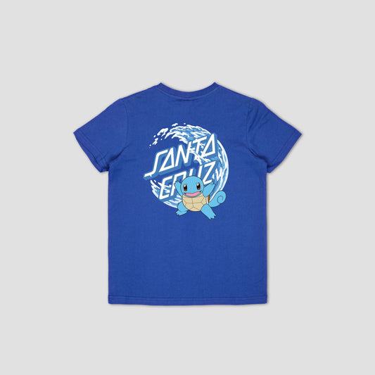 Santa Cruz X Pokemon Water Type 1 Kids T-Shirt Royal