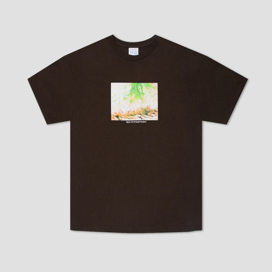 Sci-Fi Fantasy Apocalypse T-Shirt Dark Chocolate