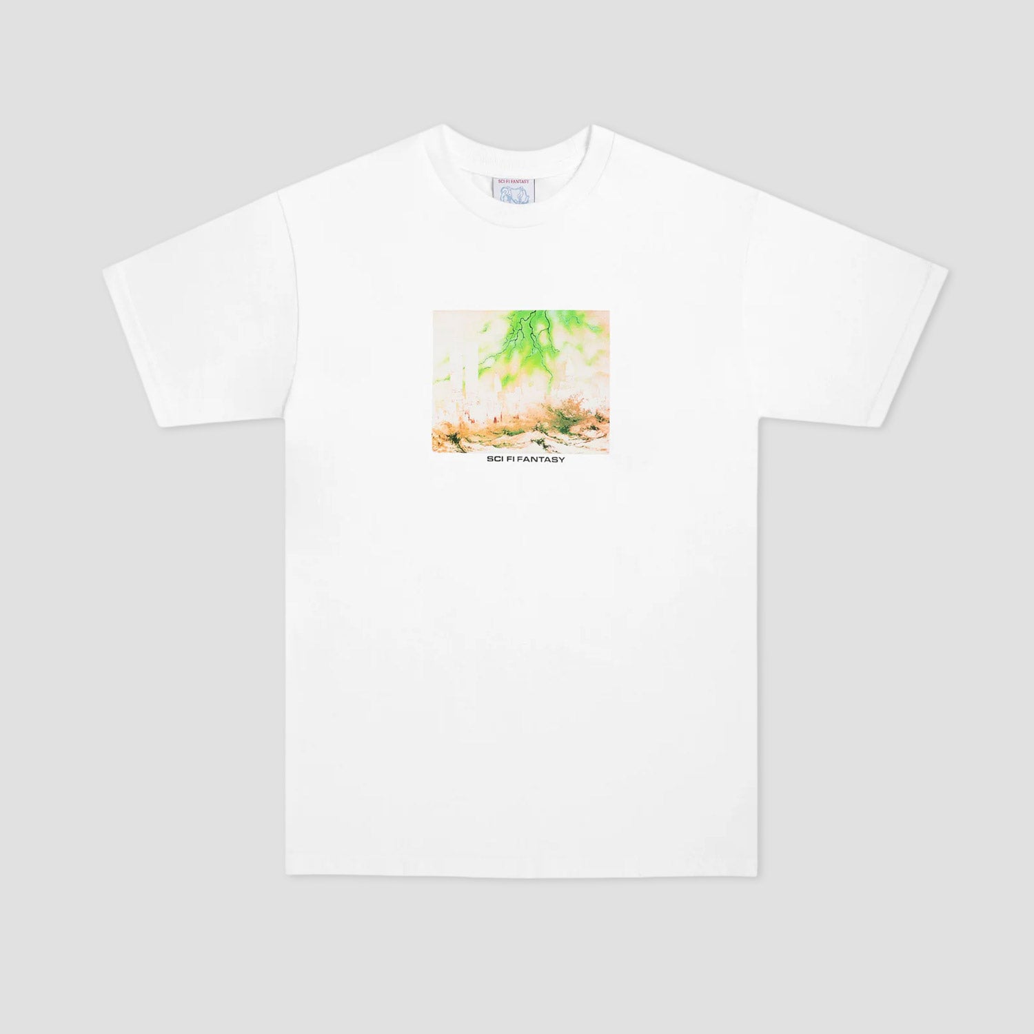 Sci-Fi Fantasy Apocalypse T-Shirt White