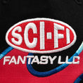 Load image into Gallery viewer, Sci-Fi Fantasy Flame LLC Cap Black
