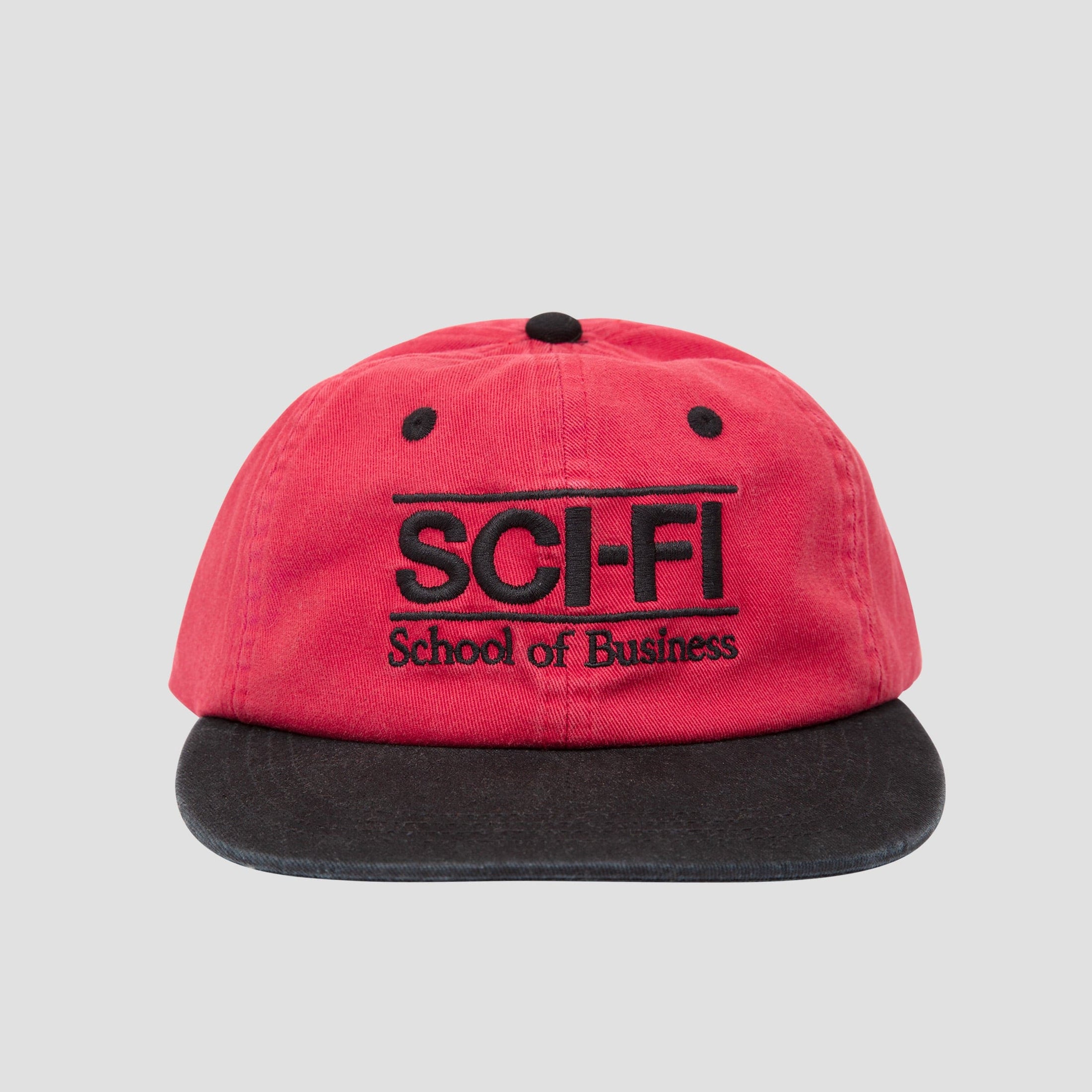 Sci-Fi Fantasy School of Business Cap Red / Black