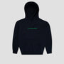 Sci-Fi Fantasy Logo Hooded Fleece Indigo