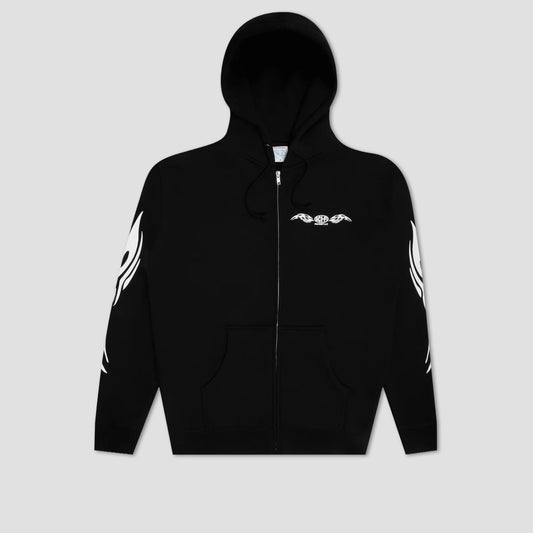 Sci-Fi Fantasy Origin Zip Hoodie Black