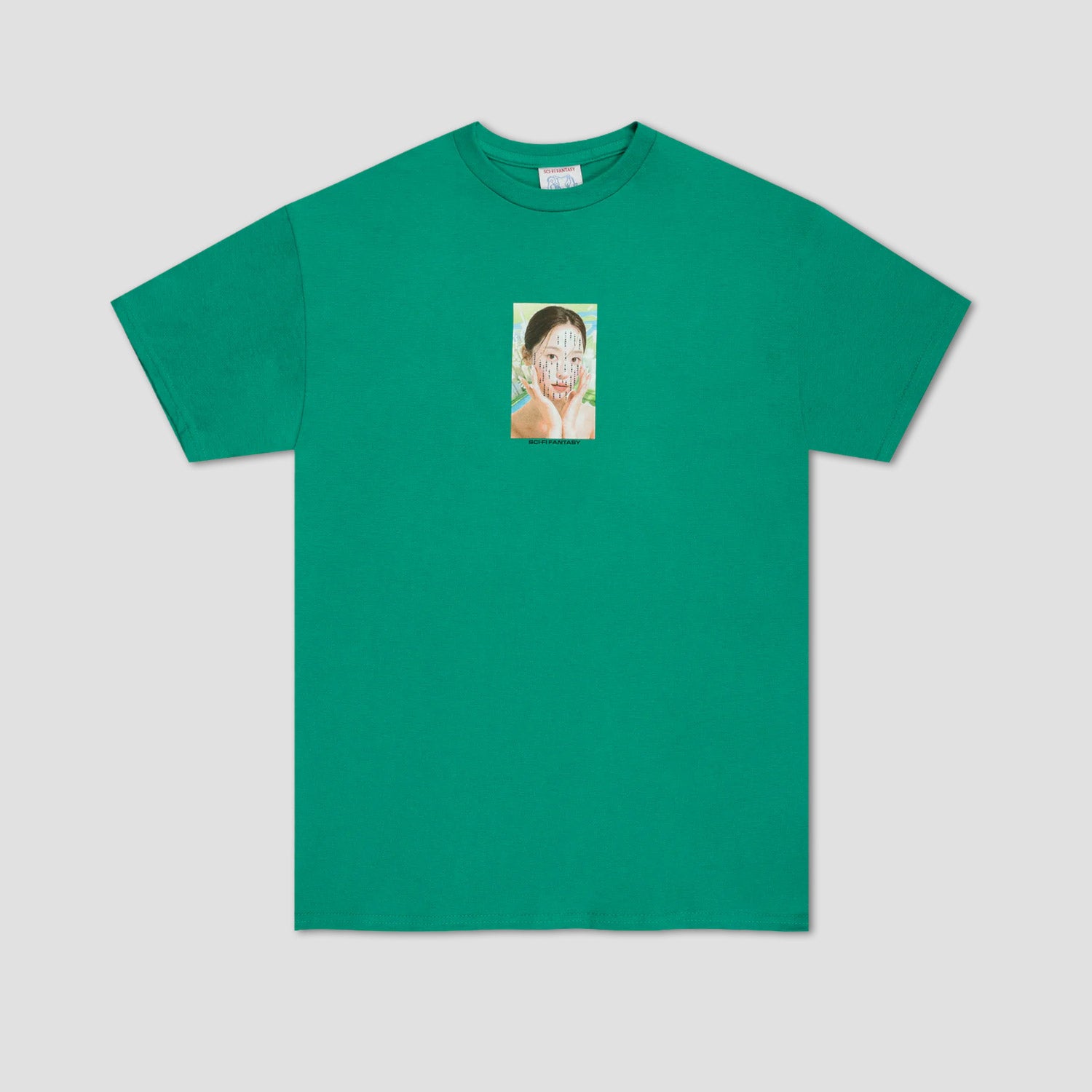 Sci-Fi Fantasy Pressure Points T-Shirt Green