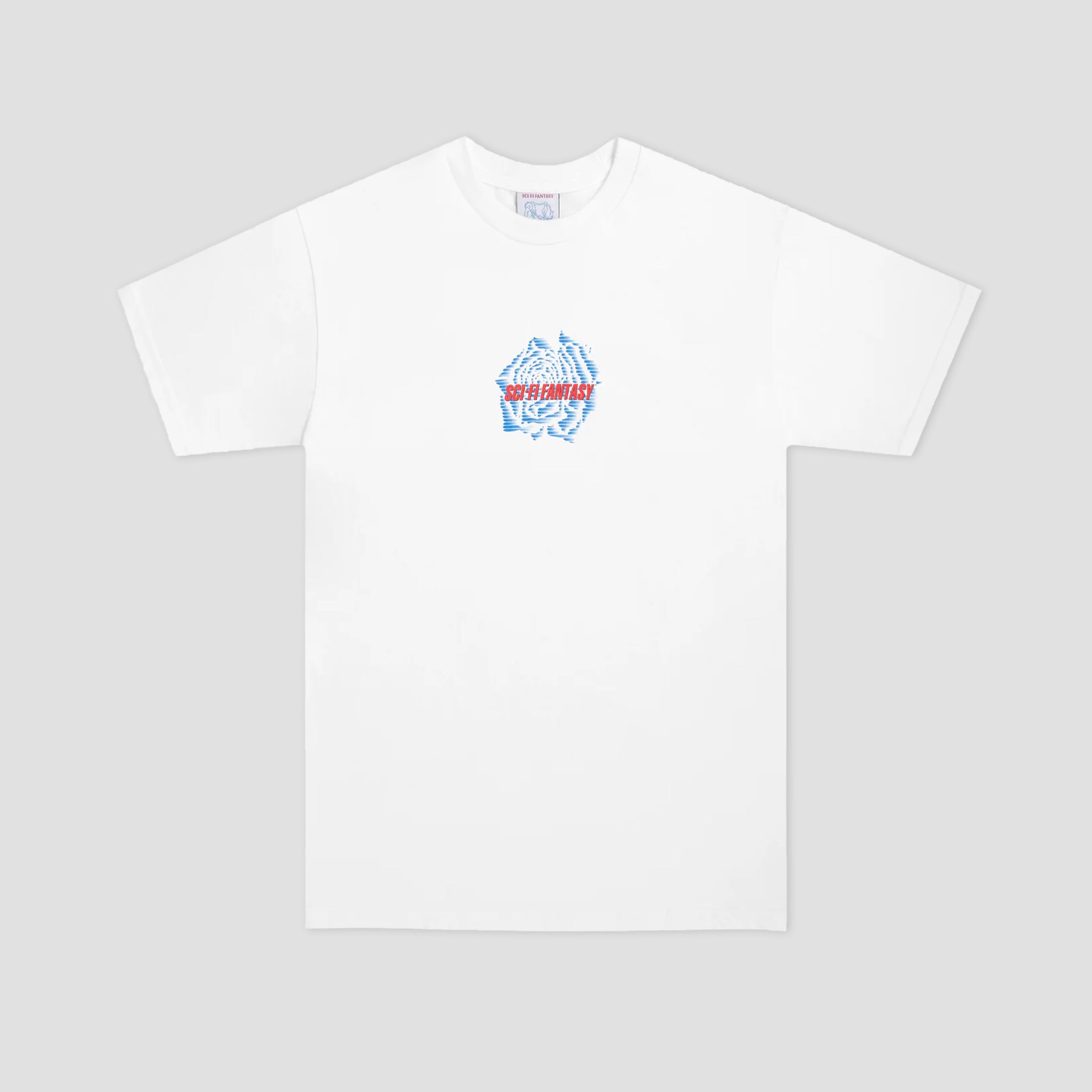 Sci-Fi Fantasy Rose T-Shirt White