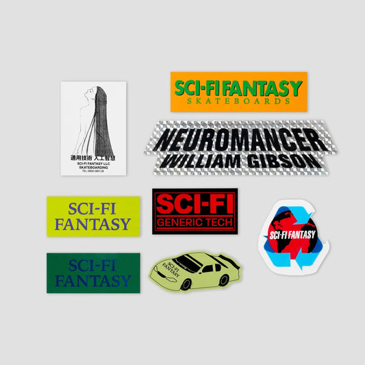 Sci-Fi Fantasy Sticker Pack Various