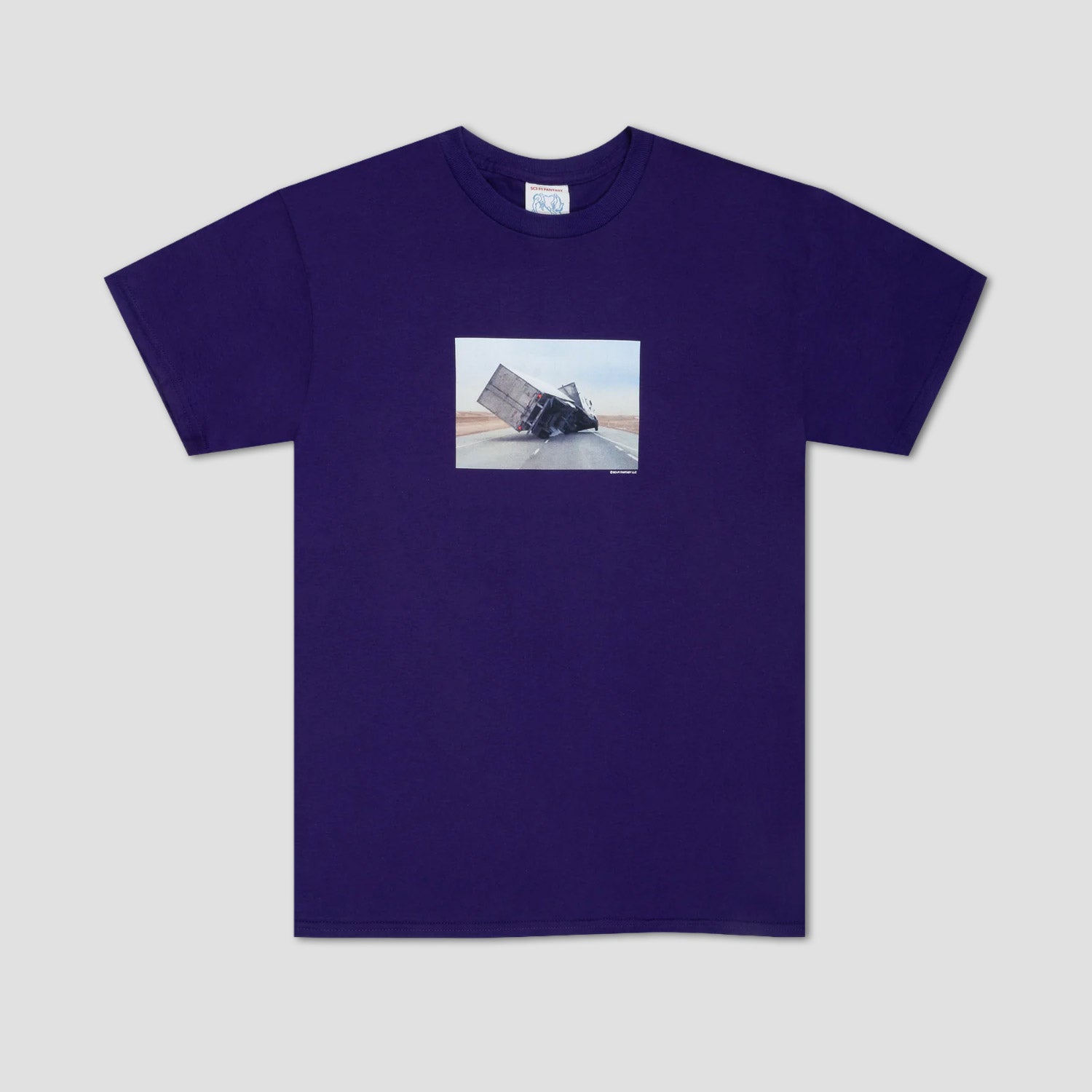 Sci-Fi Fantasy Windy T-Shirt Sport Purple