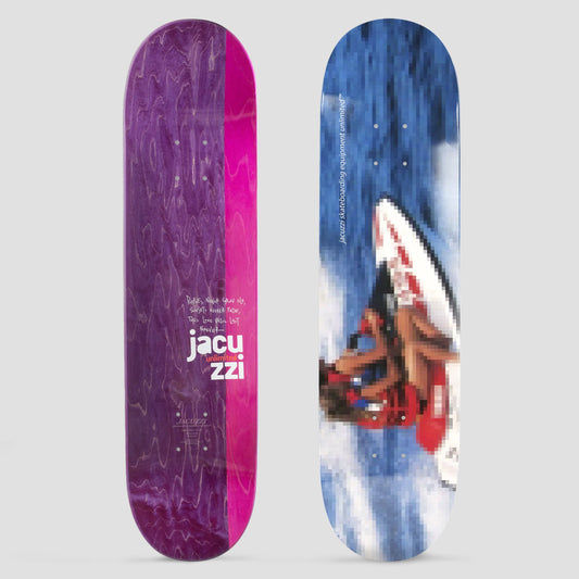 Jacuzzi 8.0 Sea Monsters Skateboard Deck Blue