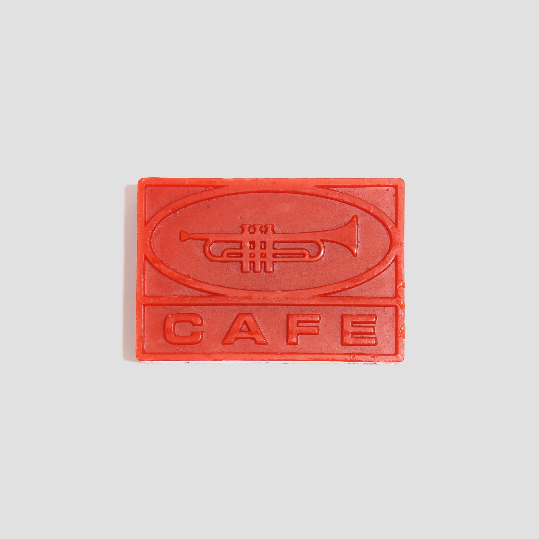 Cafe 45 Skateboard Wax Red