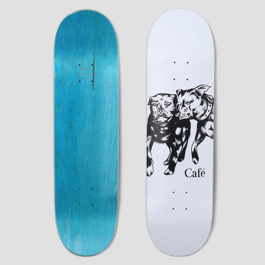 Skateboard Cafe 8.0 Pooch & Jackie Brown Skateboard Deck Grey