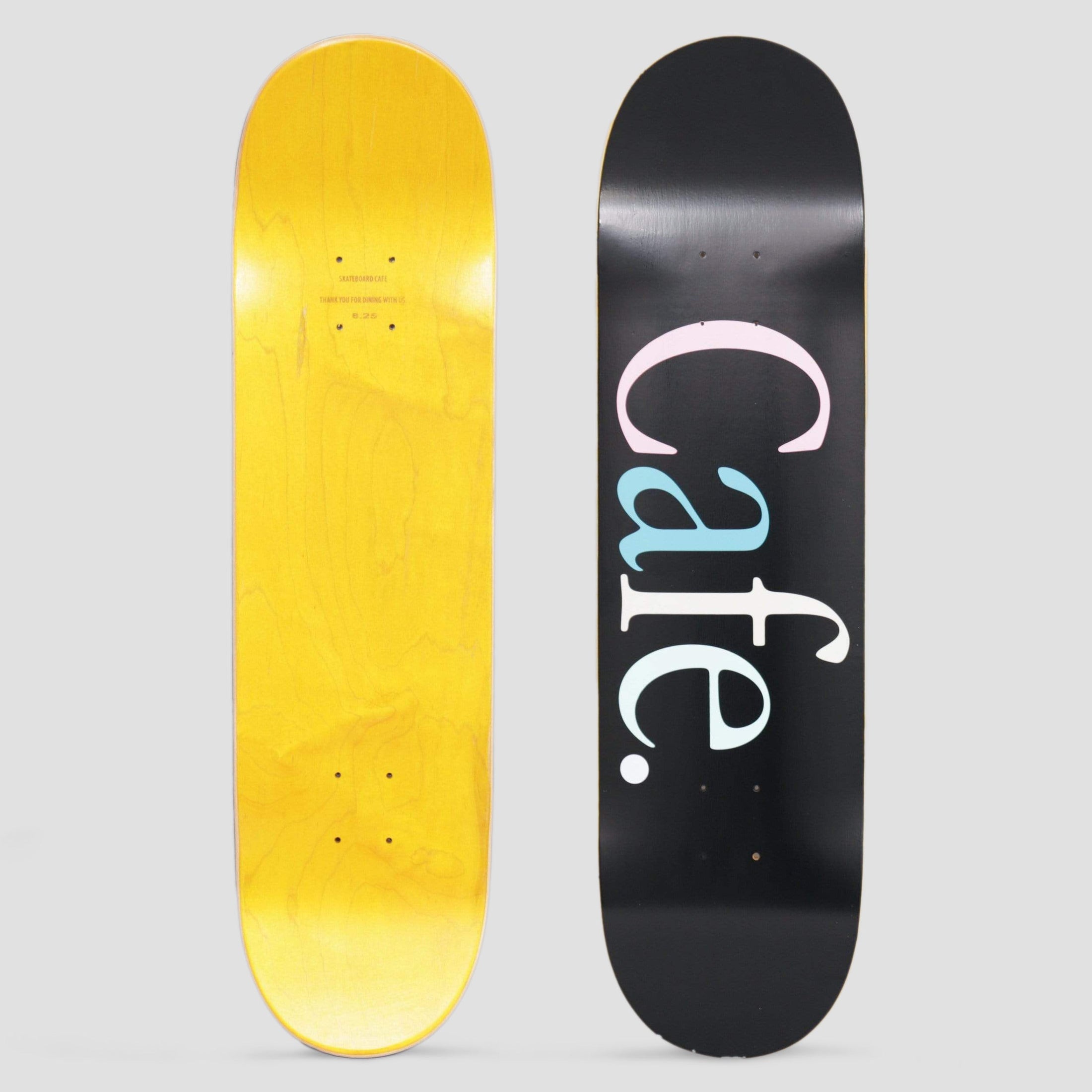 Skateboard Cafe 8.25 Wayne Skateboard Deck Black