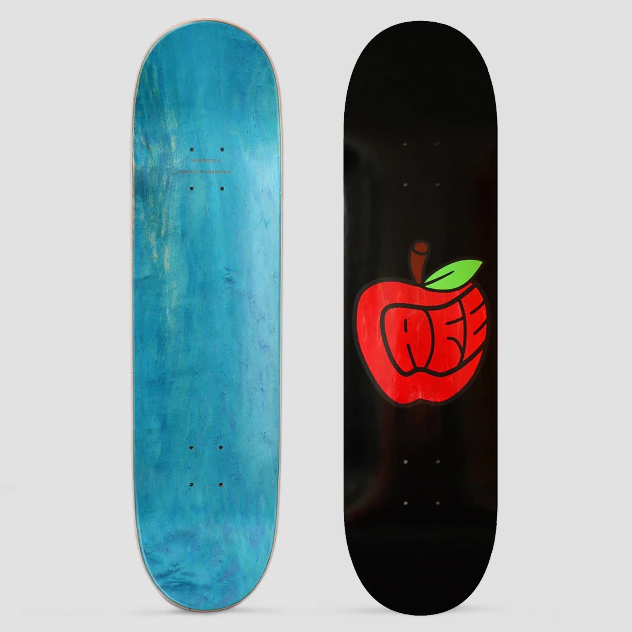 Skateboard Cafe 8.375 Pink Lady Skateboard Deck Black / Red