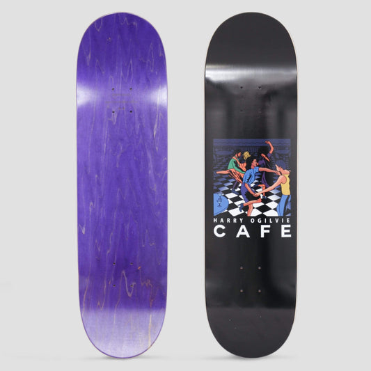Skateboard Cafe 8.5 Harry Ogilvie Old Duke Skateboard Deck Black