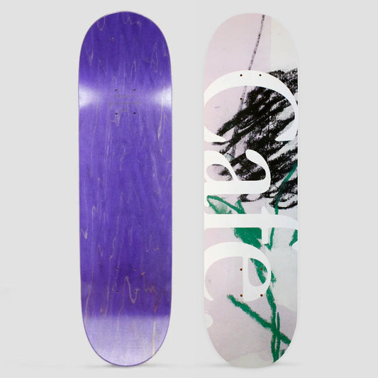 Skateboard Cafe 8.5 JLH Skateboard Deck Lavender / Green