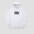 Load image into Gallery viewer, Skateboard Cafe Pals Hood Heather Grey
