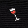 Load image into Gallery viewer, Skateboard Cafe Vino Corduroy Embroidered Shirt Black
