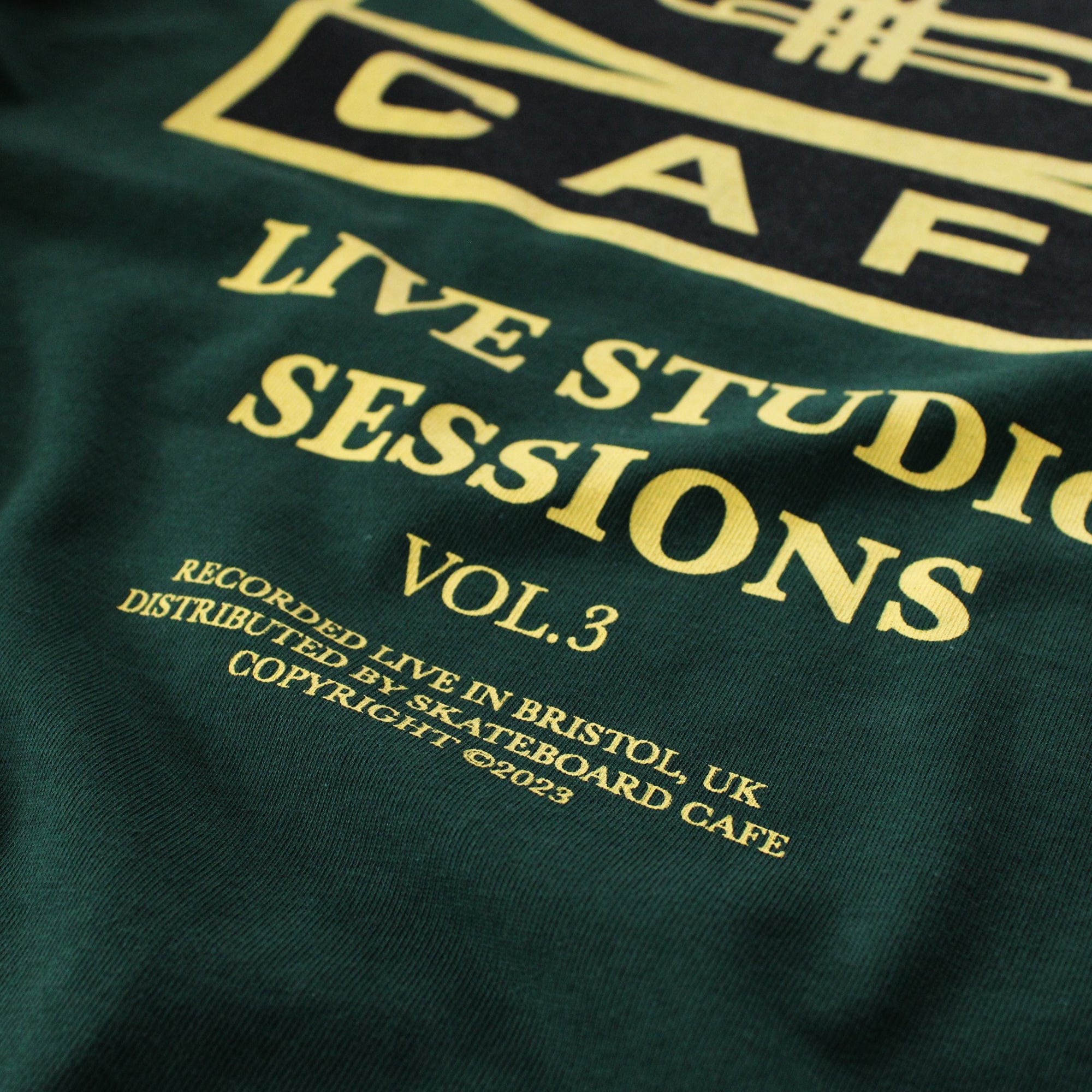 Skateboard Cafe "45" T-Shirt Forest Green