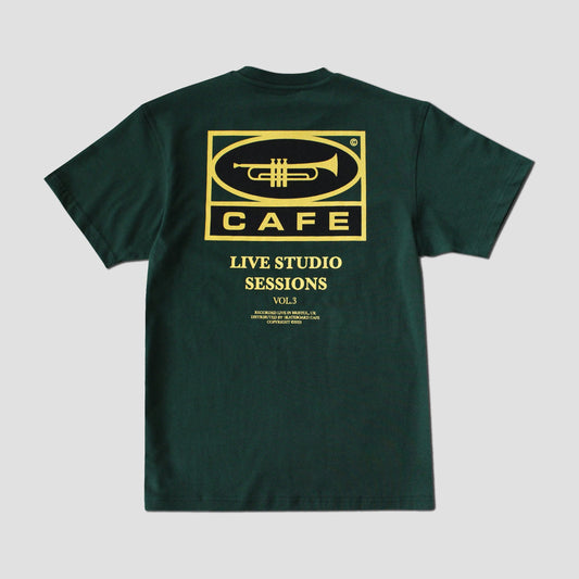 Skateboard Cafe "45" T-Shirt Forest Green