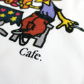 Load image into Gallery viewer, Skateboard Cafe "Cheers" T-Shirt White
