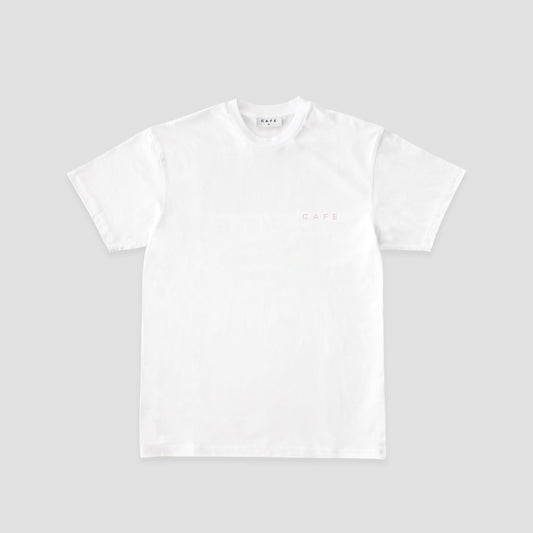 Skateboard Cafe Floral T-Shirt White