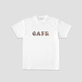 Load image into Gallery viewer, Skateboard Cafe "Mr Finbar" T-Shirt White
