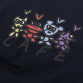 Load image into Gallery viewer, Skateboard Cafe Pals T-Shirt Navy

