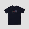 Load image into Gallery viewer, Skateboard Cafe Pals T-Shirt Navy
