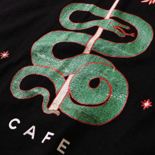 Skateboard Cafe Tree of Life T-Shirt Black