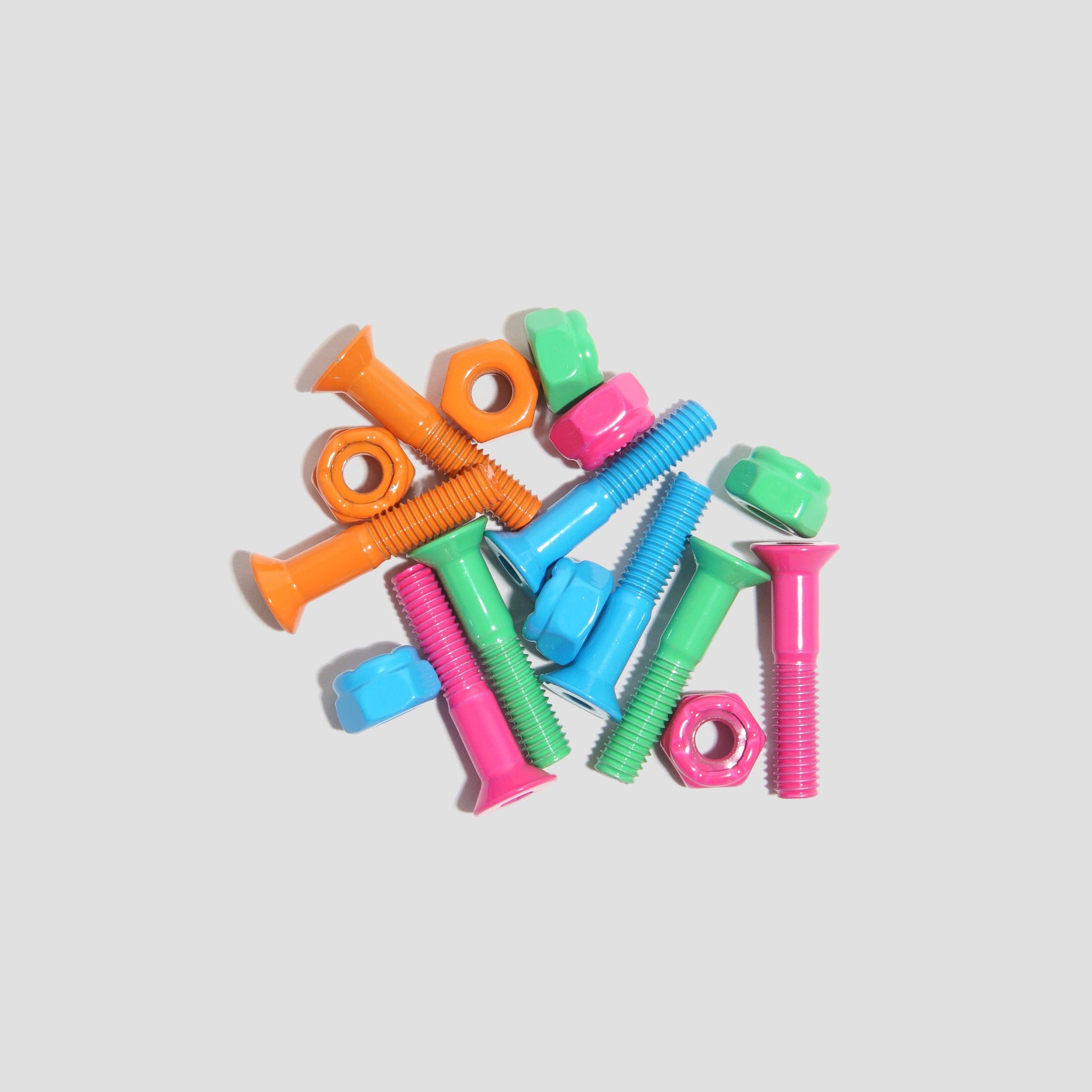 Slam City Skates 1 Inch Allen Skateboard Bolts Mixed