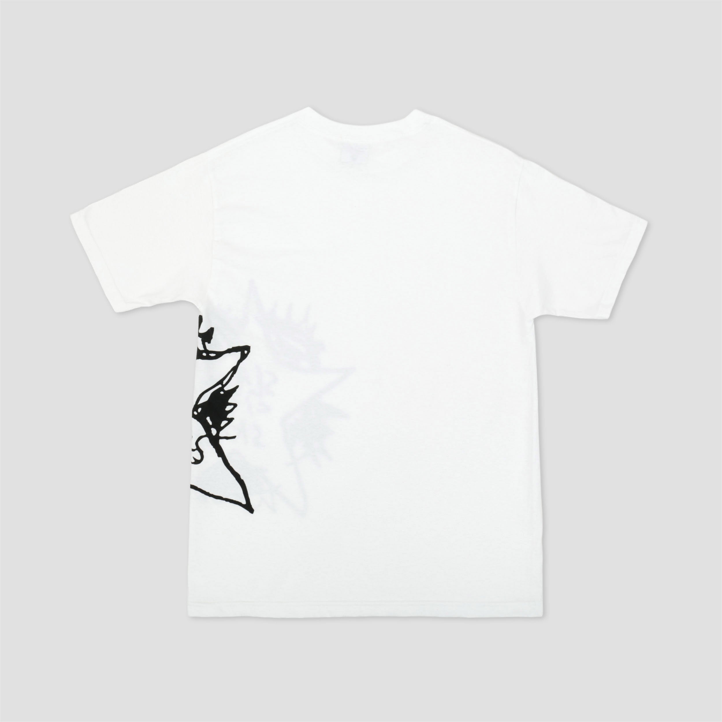 Slam City Skates Side Swank Star T-Shirt White