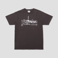 Load image into Gallery viewer, Slam City Skates Skyline T-Shirt Black
