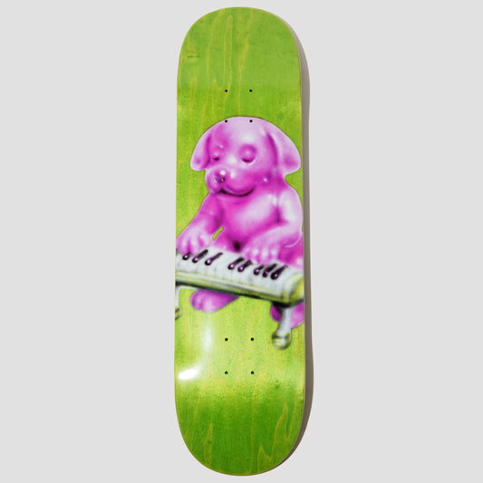 Skateboard Cafe 8.25 Keyboard C2 Shape Skateboard Deck Green